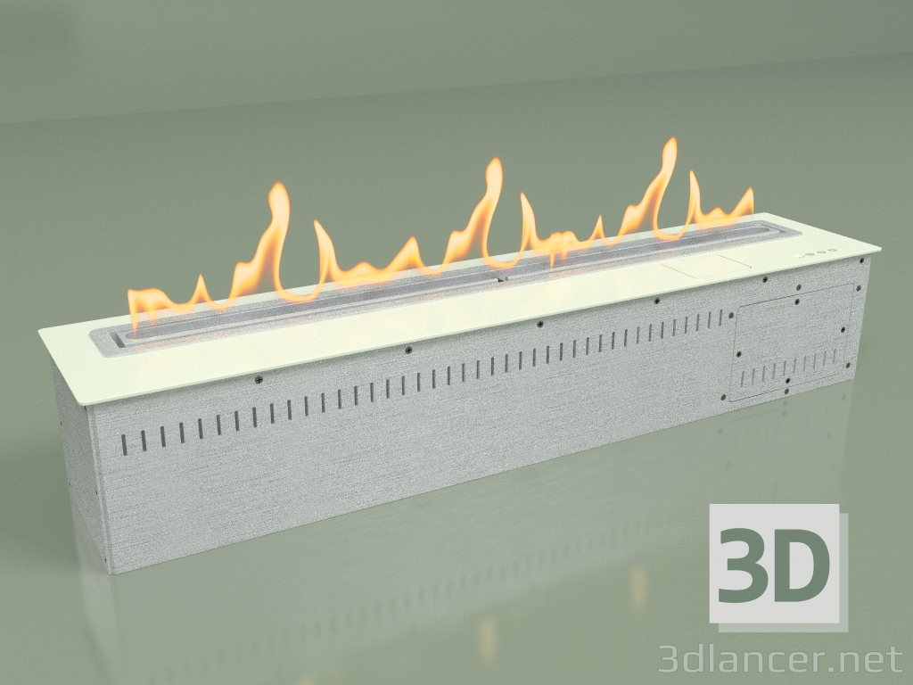 modèle 3D Biocheminée automatique Andalle 908 (argent) - preview