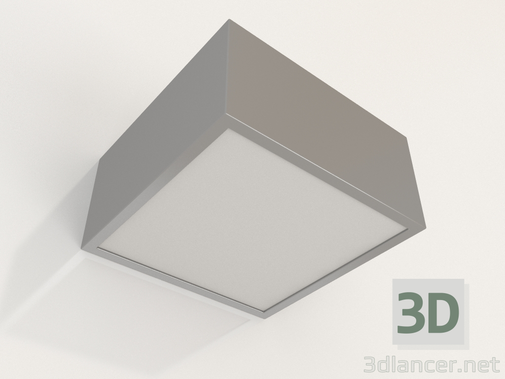 3d модель Світильник настінний Cubic Slim K – превью