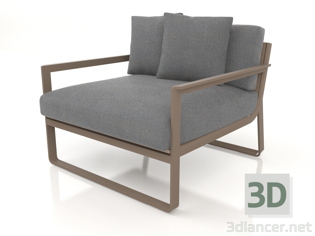 3D Modell Loungesessel (Bronze) - Vorschau