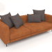 3D Modell Sofa Carol-2 asymmetrisch (Tessio 33) - Vorschau