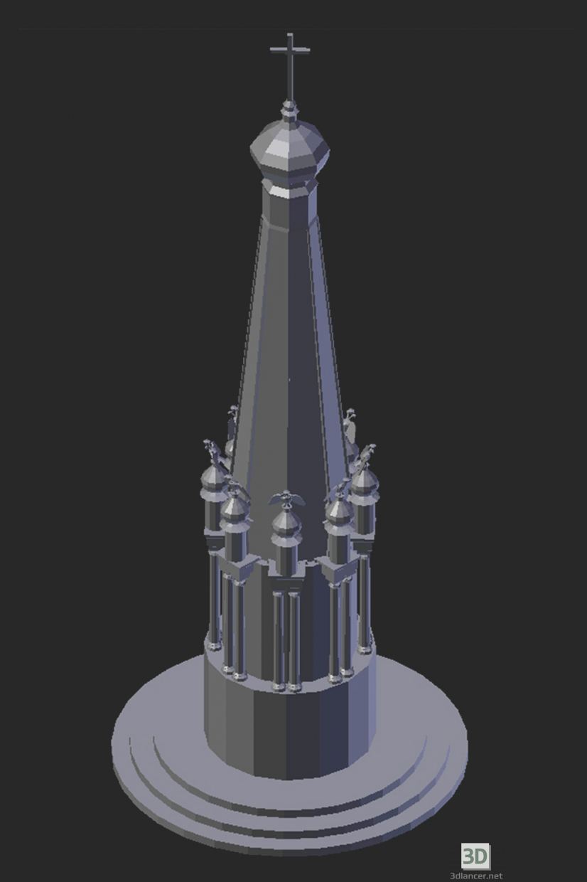 3d model Maloyaroslavets. The Monument of 1812 - preview