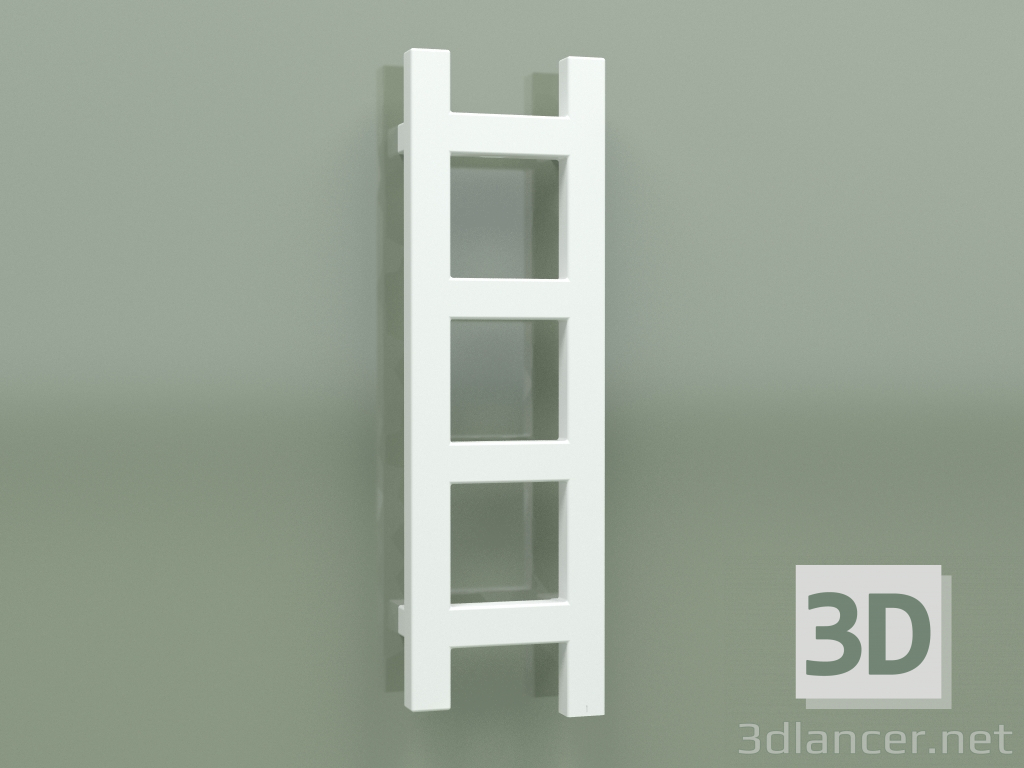 3D Modell Beheizter Handtuchhalter Easy One (WGEAN064020-S8, 640x200 mm) - Vorschau