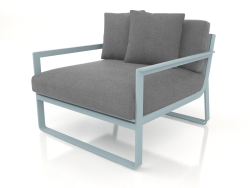 Poltrona lounge (grigio blu)