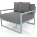 3d модель Кресло отдыха (Blue grey) – превью