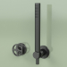 3D modeli El duşlu hidro-aşamalı banyo ve duş bataryası seti (20 58, ON) - önizleme