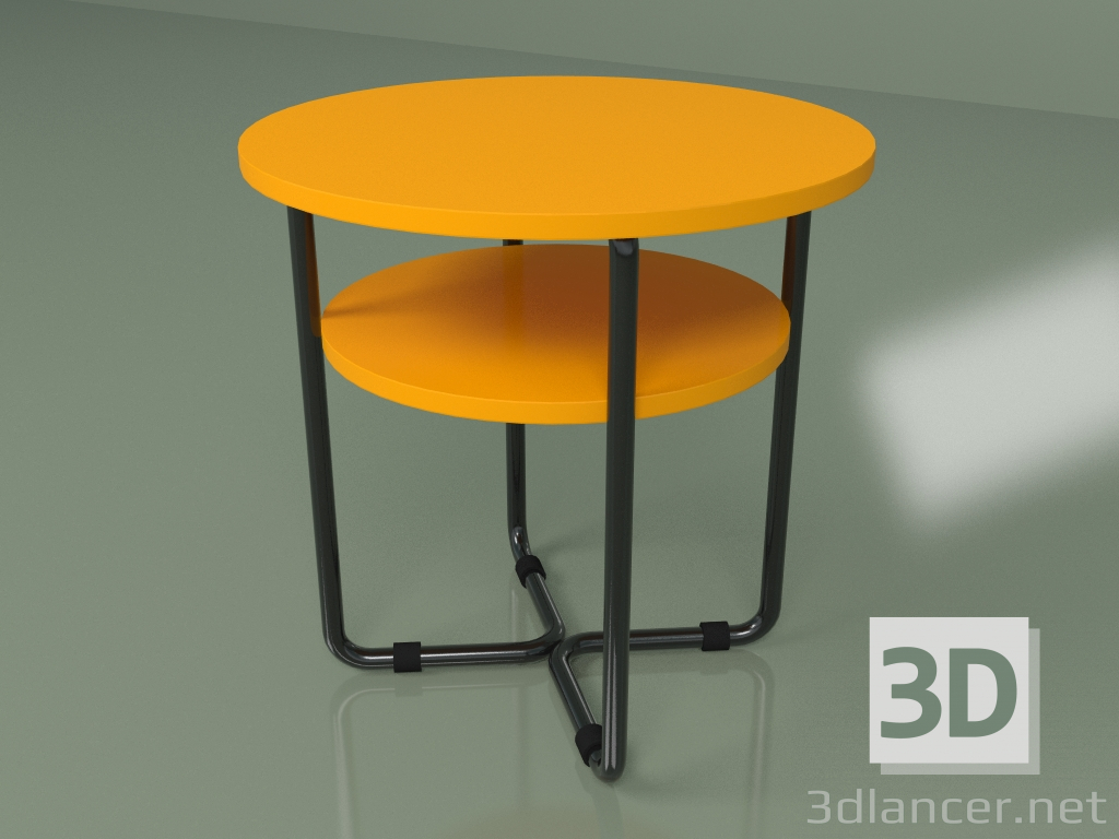 Modelo 3d Mesa de centro (laranja) - preview