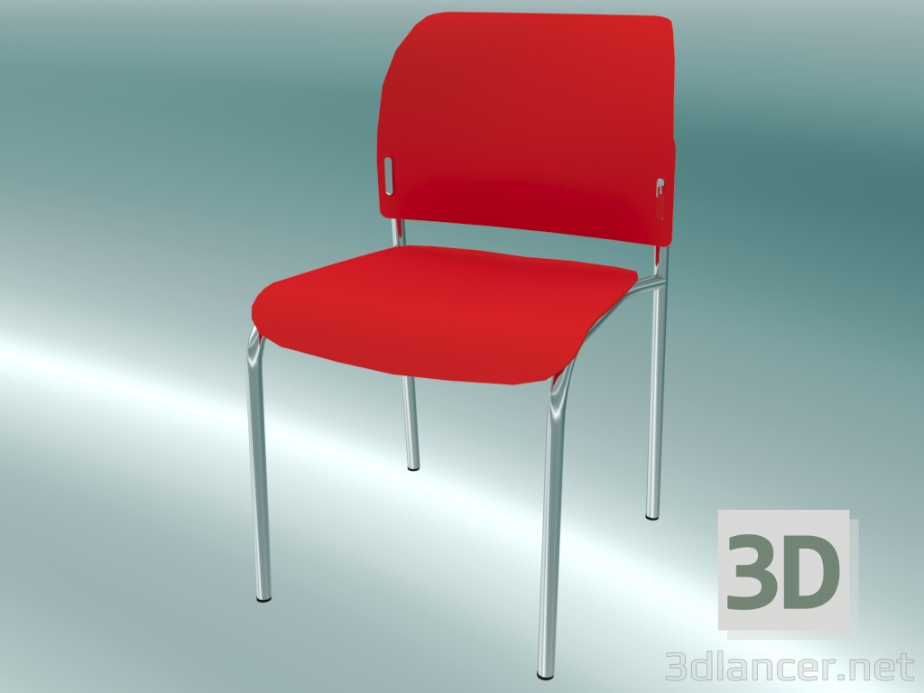 modello 3D Sedia visitatore (550H) - anteprima