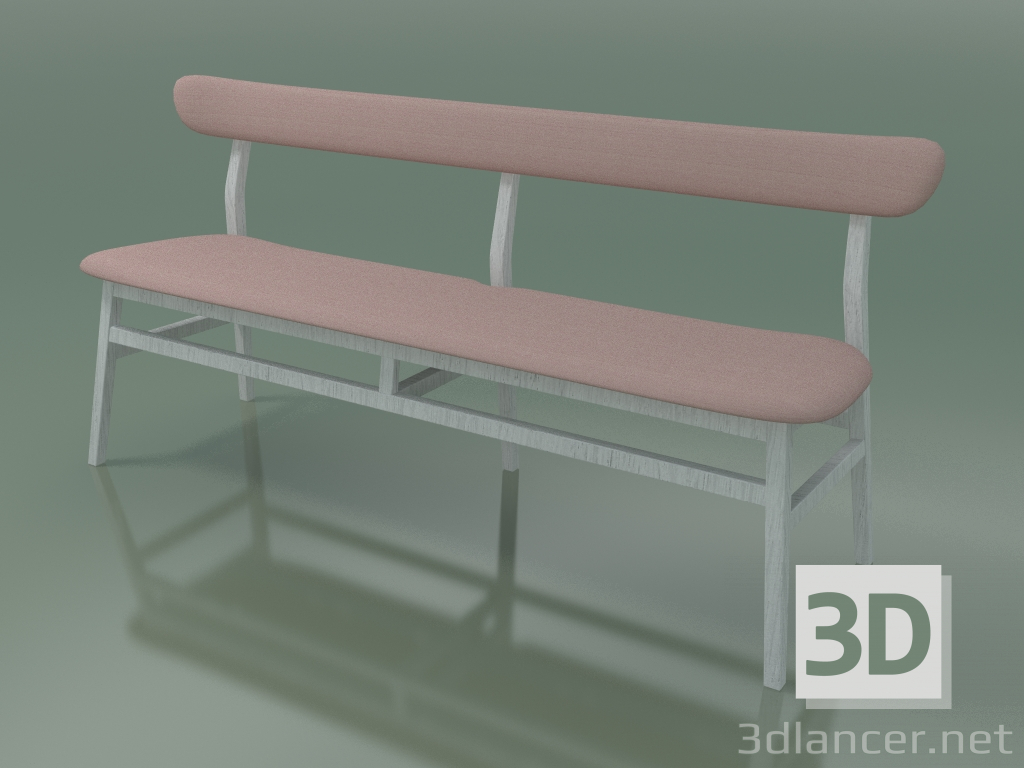 3d model Bench (215, White) - preview
