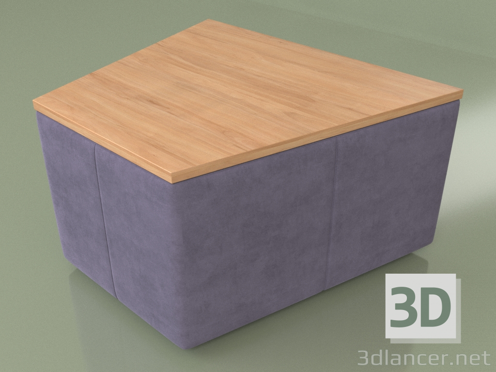 modèle 3D Table en origami 90 - preview