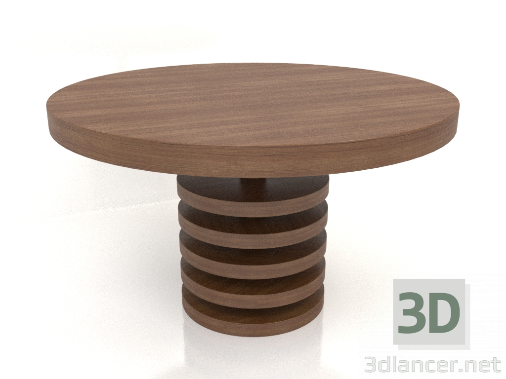 3d model Mesa de comedor DT 03 (D=1288x765, madera marrón claro) - vista previa