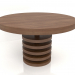 3 डी मॉडल डाइनिंग टेबल DT 03 (D=1288x765, वुड ब्राउन लाइट) - पूर्वावलोकन
