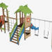 3D modeli Çocuk oyun kompleksi (T1202) - önizleme