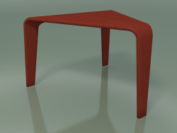 Table basse 3853 (H 36 - 55 x 54 cm, Rouge)