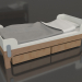 3D Modell Bett TUNE Y (BQTYA2) - Vorschau