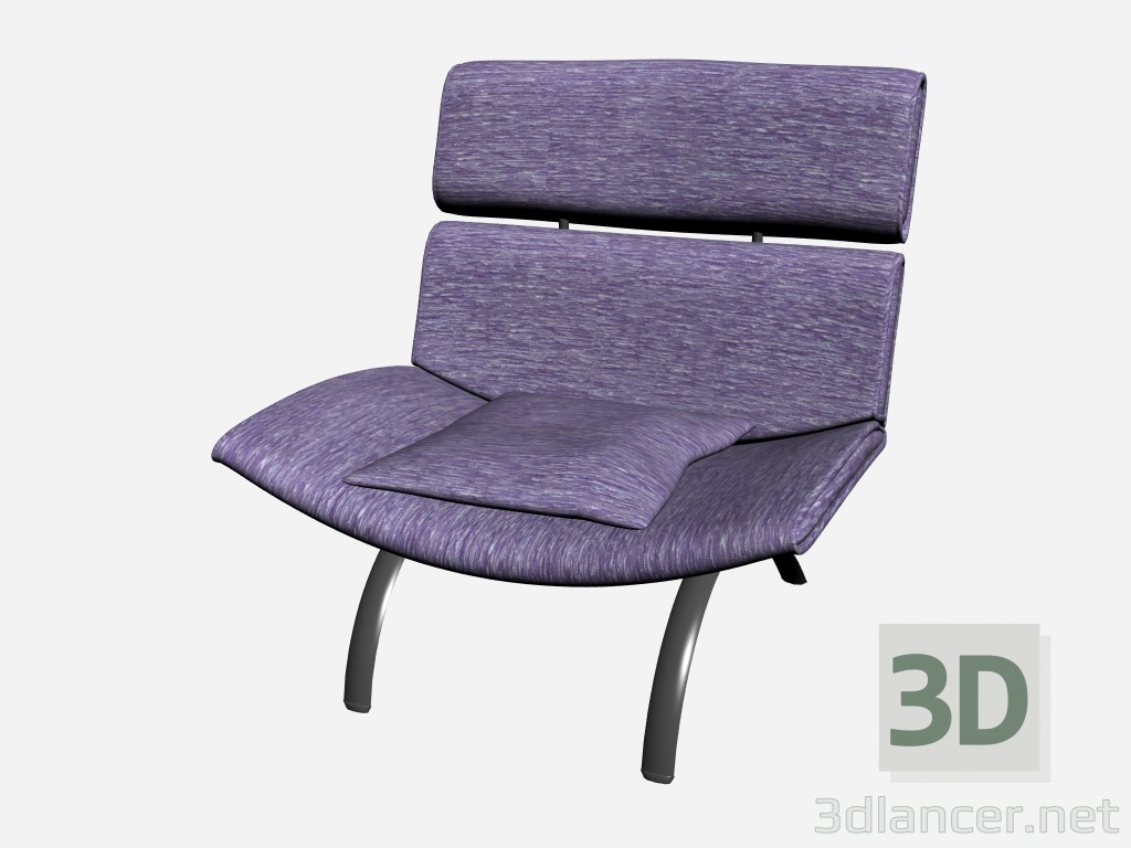 3D modeli Nerman sandalye 3 - önizleme