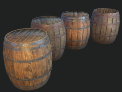 Barrel 4 texture sets
