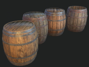 Barrel 4 texture sets