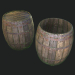 modèle 3D de Barrel 4 ensembles de texture acheter - rendu
