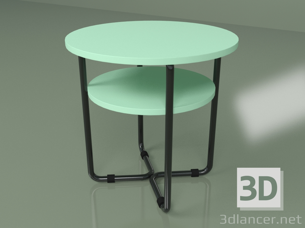 modèle 3D Table basse (vague de mer) - preview