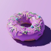 3d The Best Donut model buy - render