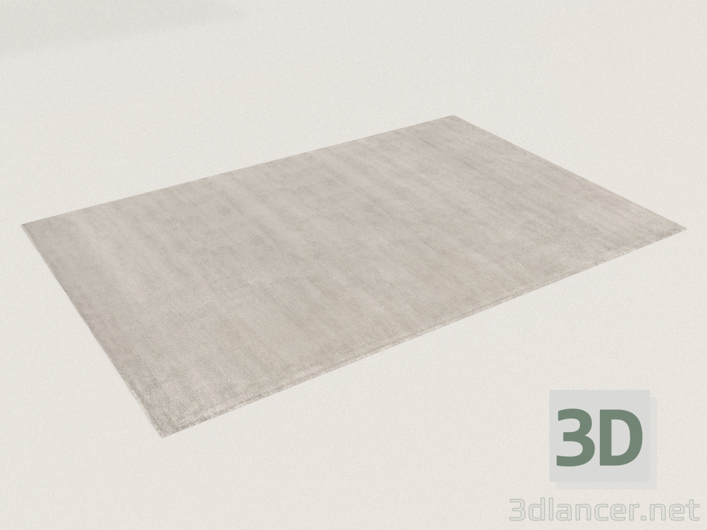 modèle 3D Tapis LITA GRIS CLAIR (200x300) - preview