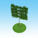 Tapiz de macrophylla de Linden de modelo 3D en el tronco 3D modelo Compro - render