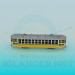 modèle 3D tramway - preview