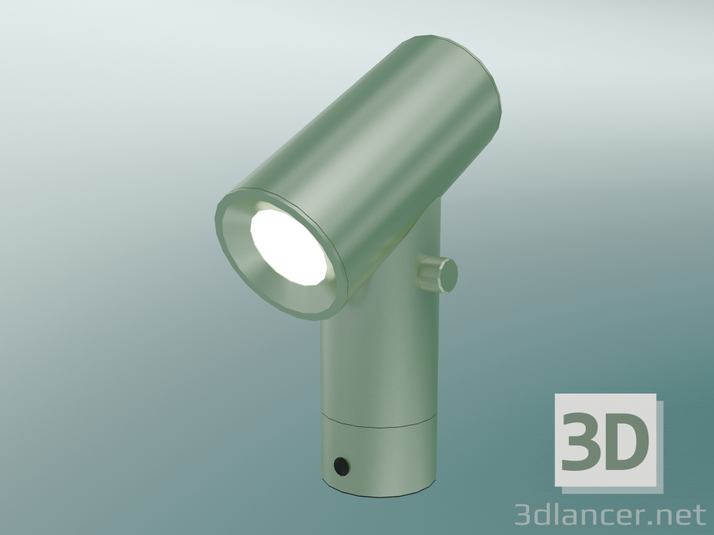 3D modeli Masa lambası Kiriş (Yeşil) - önizleme