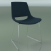3D Modell Stuhl 1212 (auf Kufen, Stoffpolster, CRO) - Vorschau