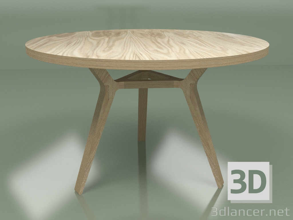 3d model Dining table Taby New Oak (1200) - preview