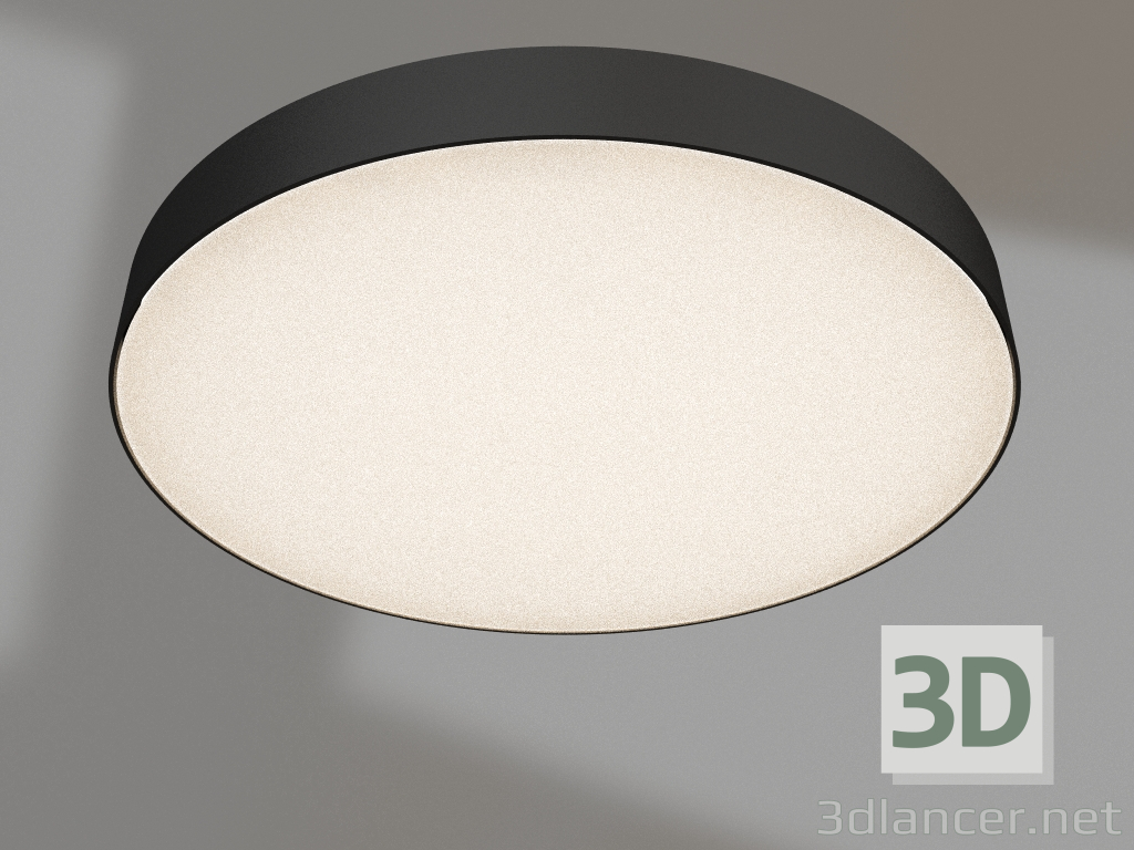 3D Modell Lampe SP-RONDO-R600-72W Day4000 (BK, 120 Grad, 230V) (029467(1)) - Vorschau