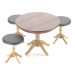 Tisch + Stühle 3D-Modell kaufen - Rendern