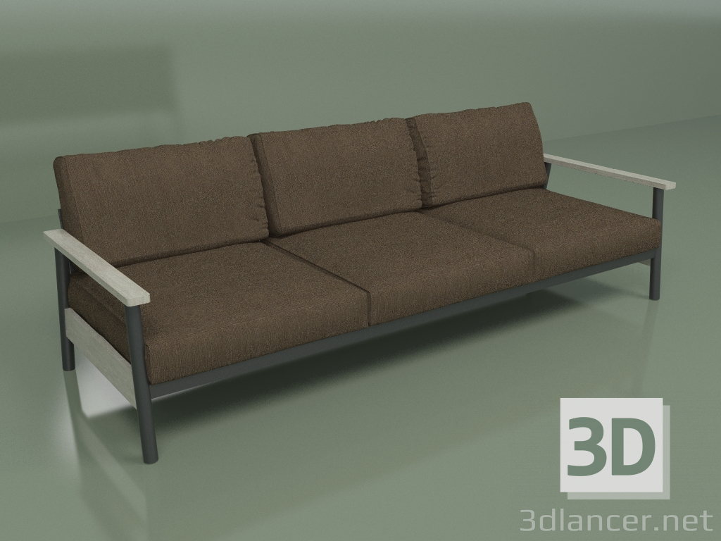 modèle 3D Canapé 3 - preview