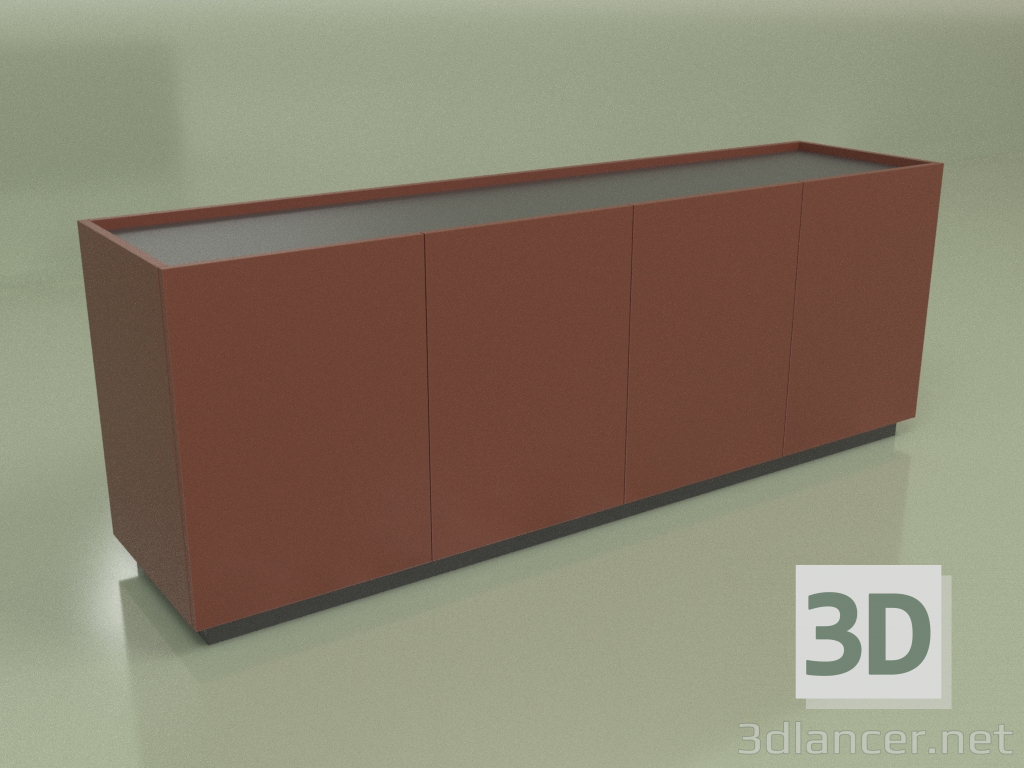 3d model Chest of drawers Edge STL (6) - preview