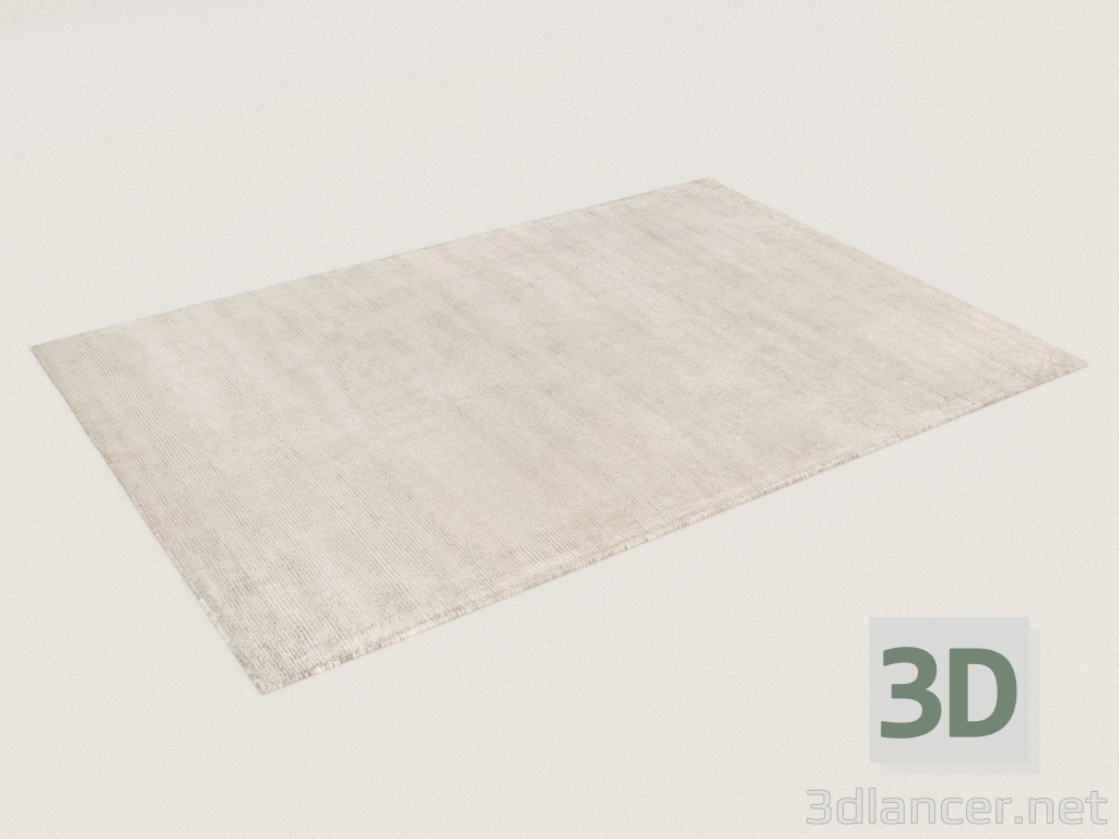 3d model Carpet LITA WHITE (160x230) - preview
