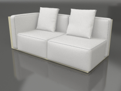 Módulo de sofá, seção 1 esquerda (ouro)