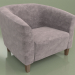 3d model Oxford armchair (Velvet) - preview
