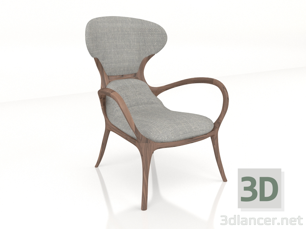 3D Modell Sessel Saturn - Vorschau