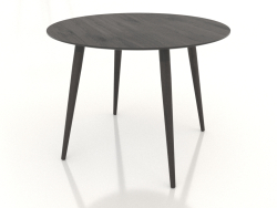 Yemek masası BRUNO 1000x1000x750 mm (wenge meşe)