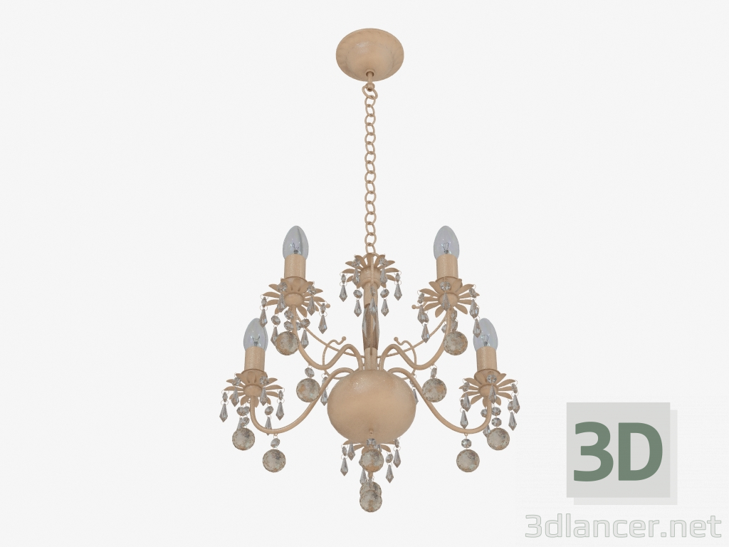 modello 3D Lampadario Barcellona (313011505) - anteprima