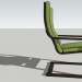 3d модель Кресло Икея – превью