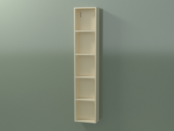 Wall tall cabinet (8DUAFA01, Bone C39, L 24, P 12, H 120 cm)