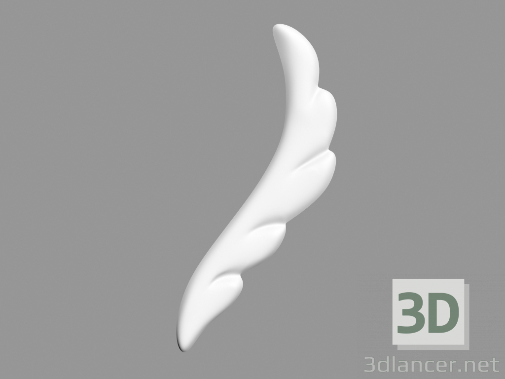 3D Modell Wanddekoration (F40) - Vorschau
