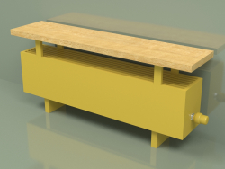 Convector - Aura Bench (240x1000x186, RAL 1012)