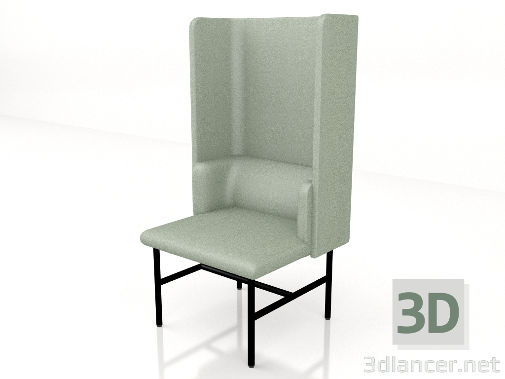 3d model Agora AR14 seating system module - preview