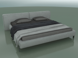Ліжко двоспальне Vogue під матрац 2000 x 2000 (2620 x 2370 x 780, 262VOG-237)
