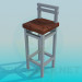 modèle 3D Pieds de chaise haute - preview