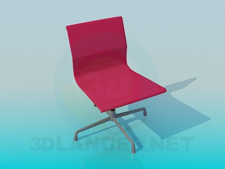 3d модель Обертовий стілець – превью