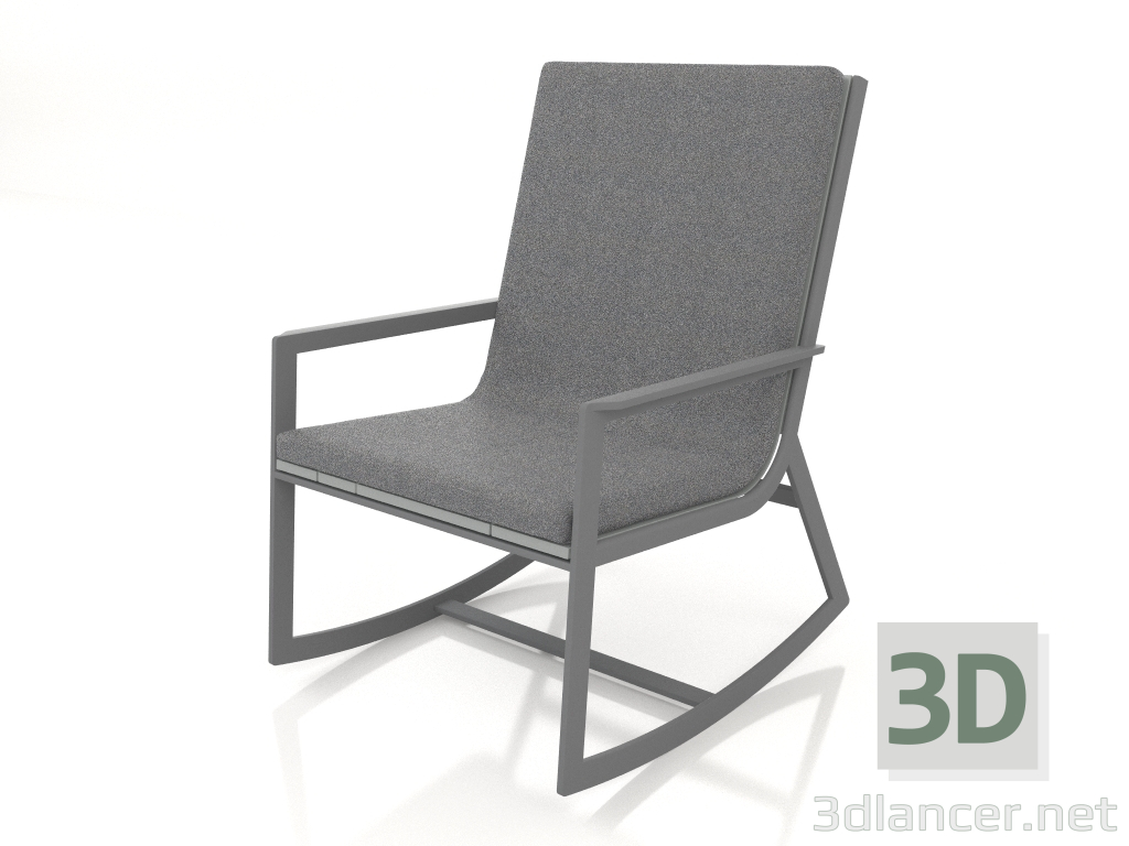 3D modeli Sallanan sandalye (Antrasit) - önizleme