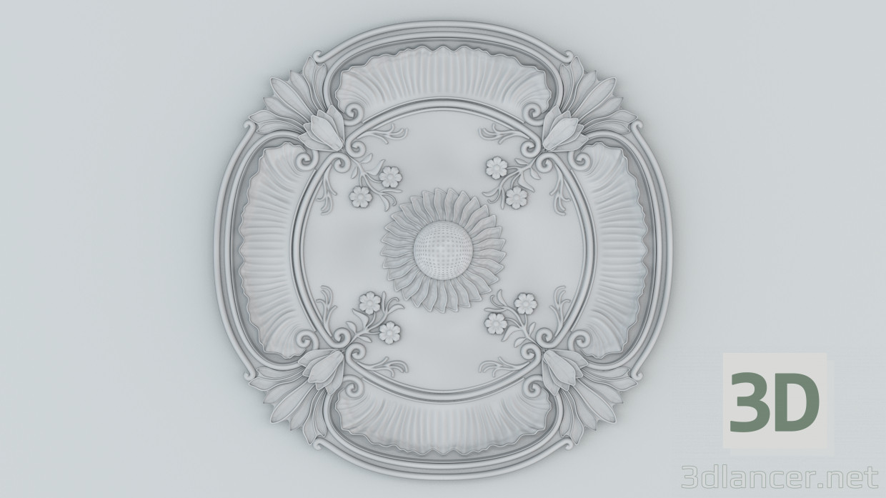3d model Molded decor - preview